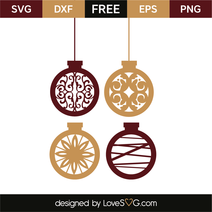 Christmas balls | Lovesvg.com