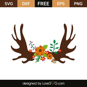 Moose antler | Lovesvg.com