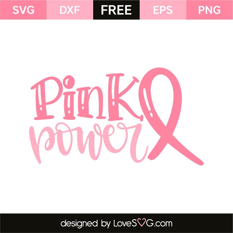 Download Pink power | Lovesvg.com