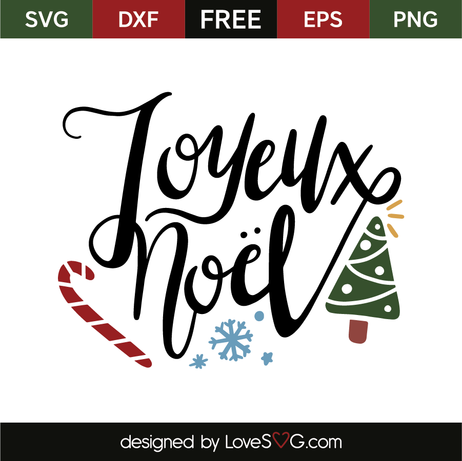 Joyeux Noel | Lovesvg.com