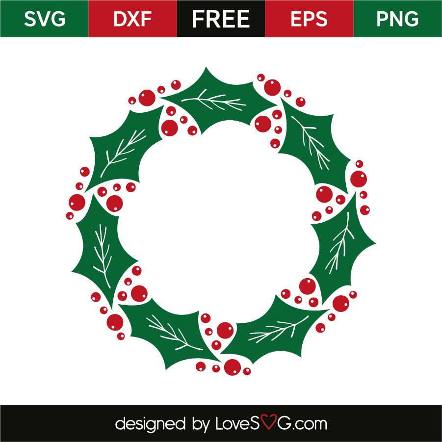 Download Mistletoe wreath | Lovesvg.com