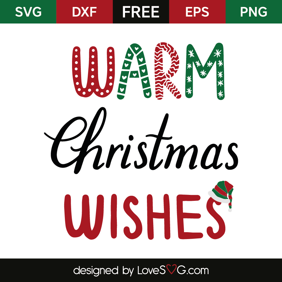 Download Warm Christmas wishes | Lovesvg.com