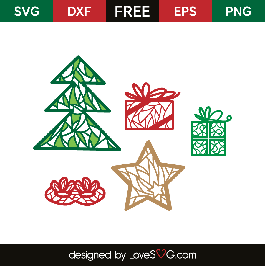 Download Christmas elements | Lovesvg.com