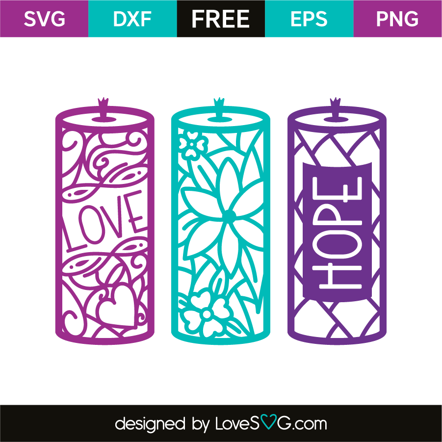 Download Candles - Love & hope | Lovesvg.com