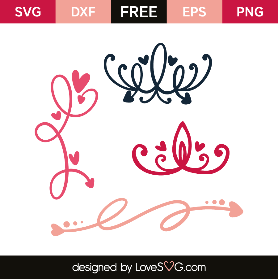 Flourish elements | Lovesvg.com