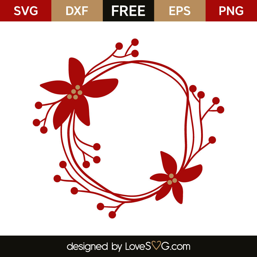 Free Free 265 Cricut Flower Wreath Svg SVG PNG EPS DXF File