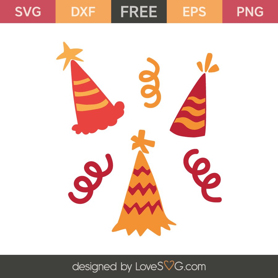 Download Birthday hats | Lovesvg.com