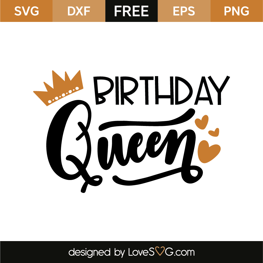 Download Birthday Queen | Lovesvg.com