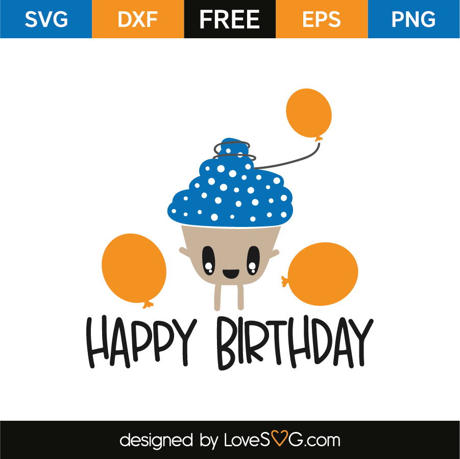 Happy birthday | Lovesvg.com