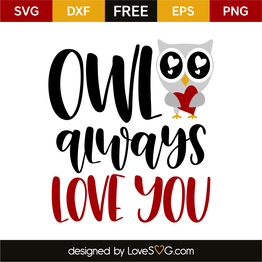 Download Owl always love you | Lovesvg.com