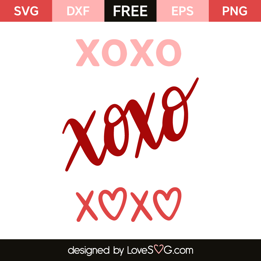Download xoxo | Lovesvg.com