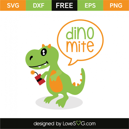 Dino-mite | Lovesvg.com