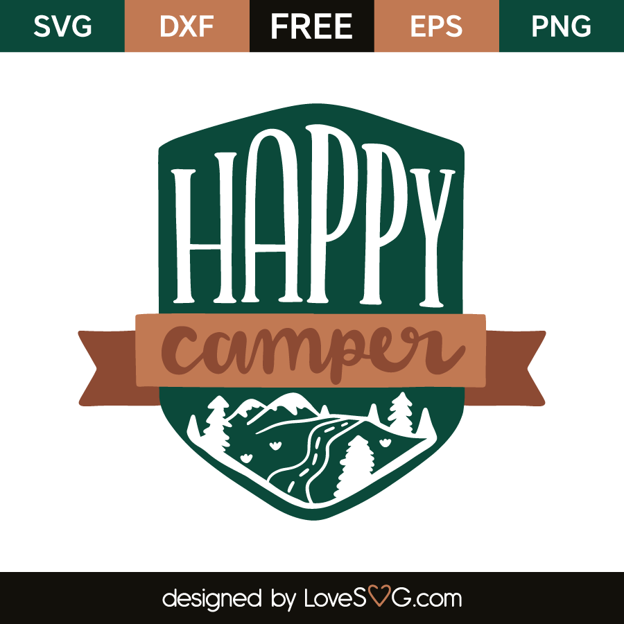 Download Happy camper | Lovesvg.com