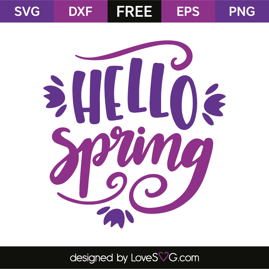 Download Hello spring | Lovesvg.com