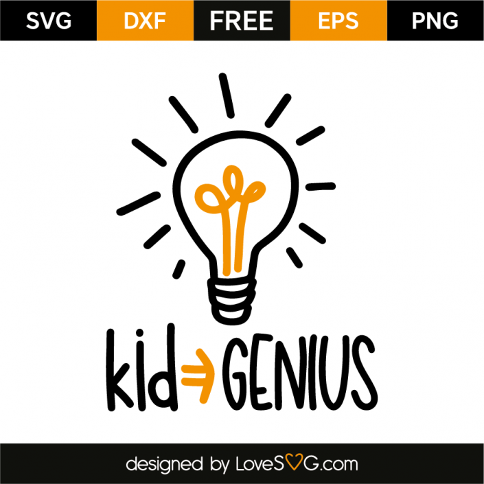 Kid genius | Lovesvg.com