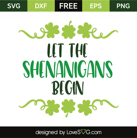 Let the shenanigans begin | Lovesvg.com