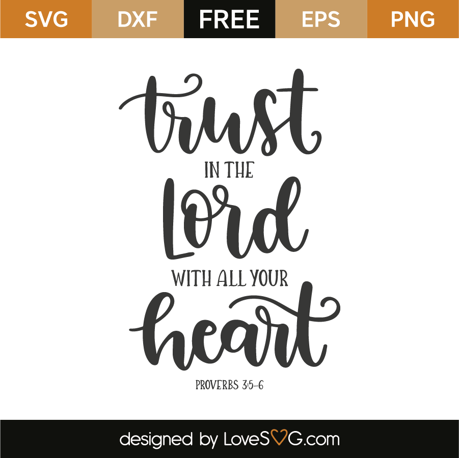 Download Proverbs 3:5-6 | Lovesvg.com