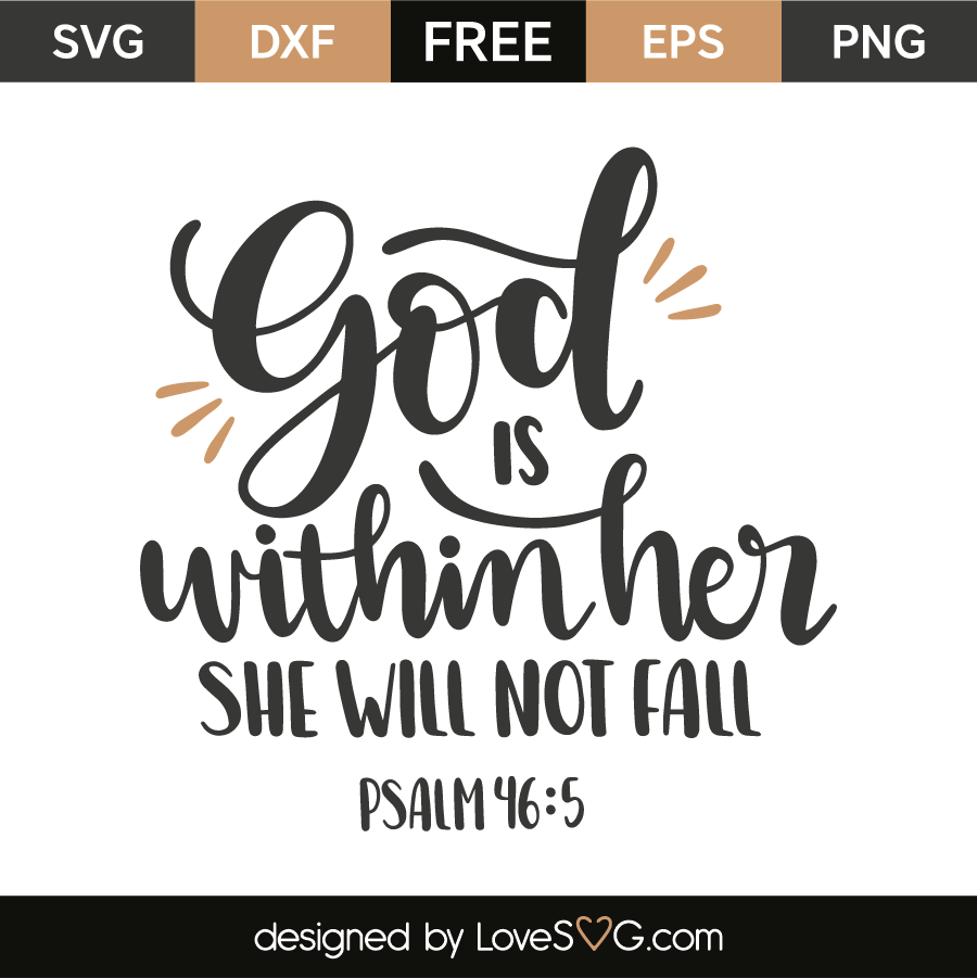 Download Psalm 46:5 | Lovesvg.com