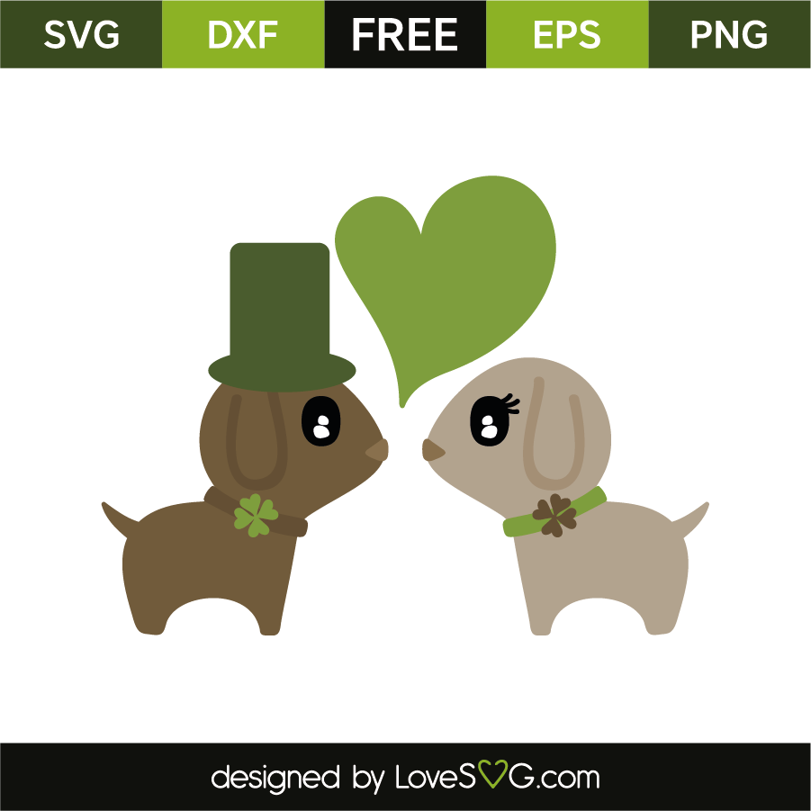 Download Saint-Patrick's dogs | Lovesvg.com