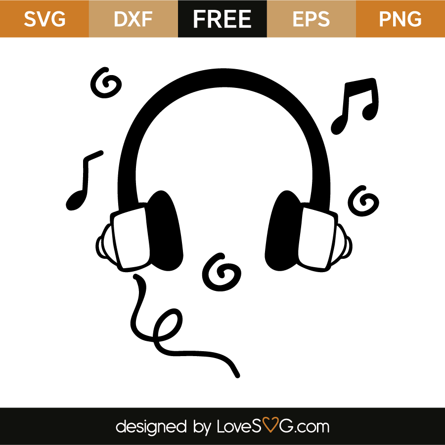 Download Headphones | Lovesvg.com