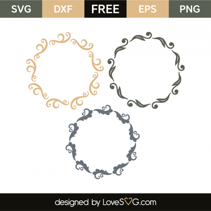 monogram frames | Lovesvg.com