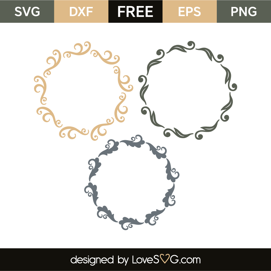 Download monogram frames | Lovesvg.com