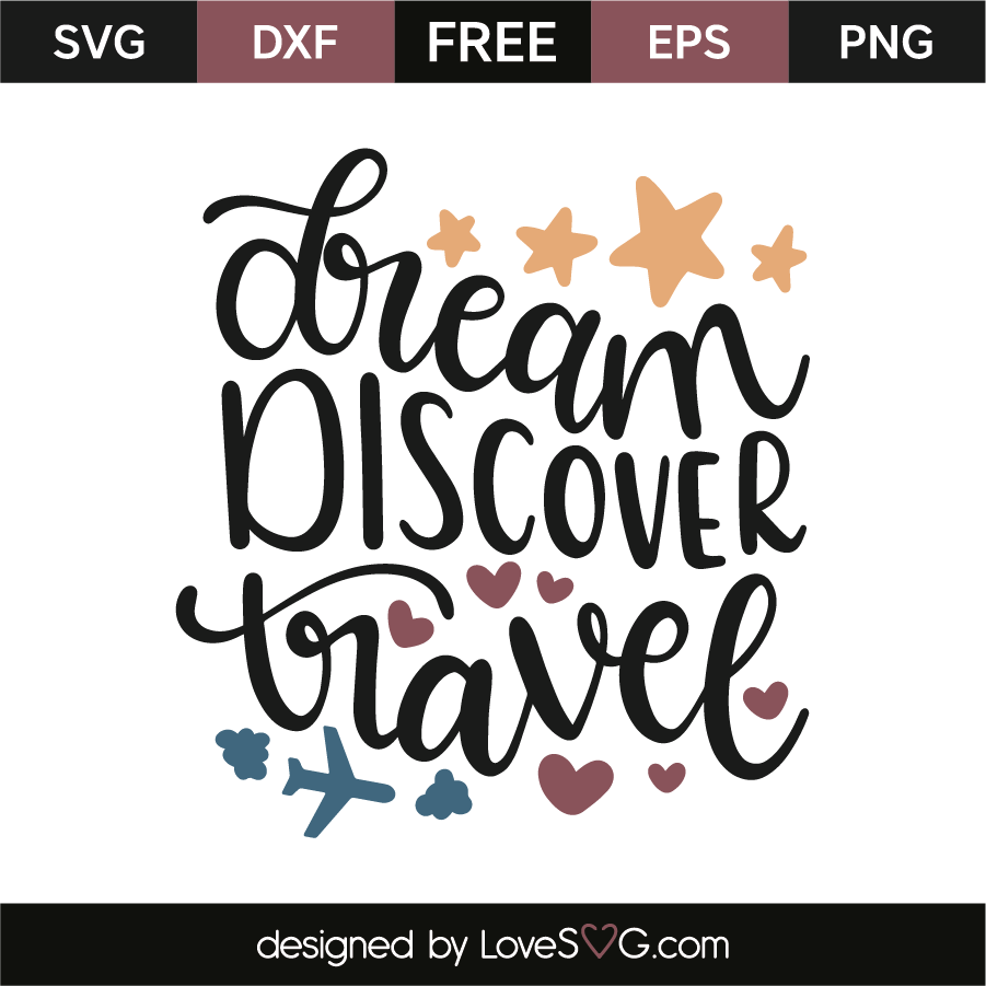 Download Dream discover travel | Lovesvg.com