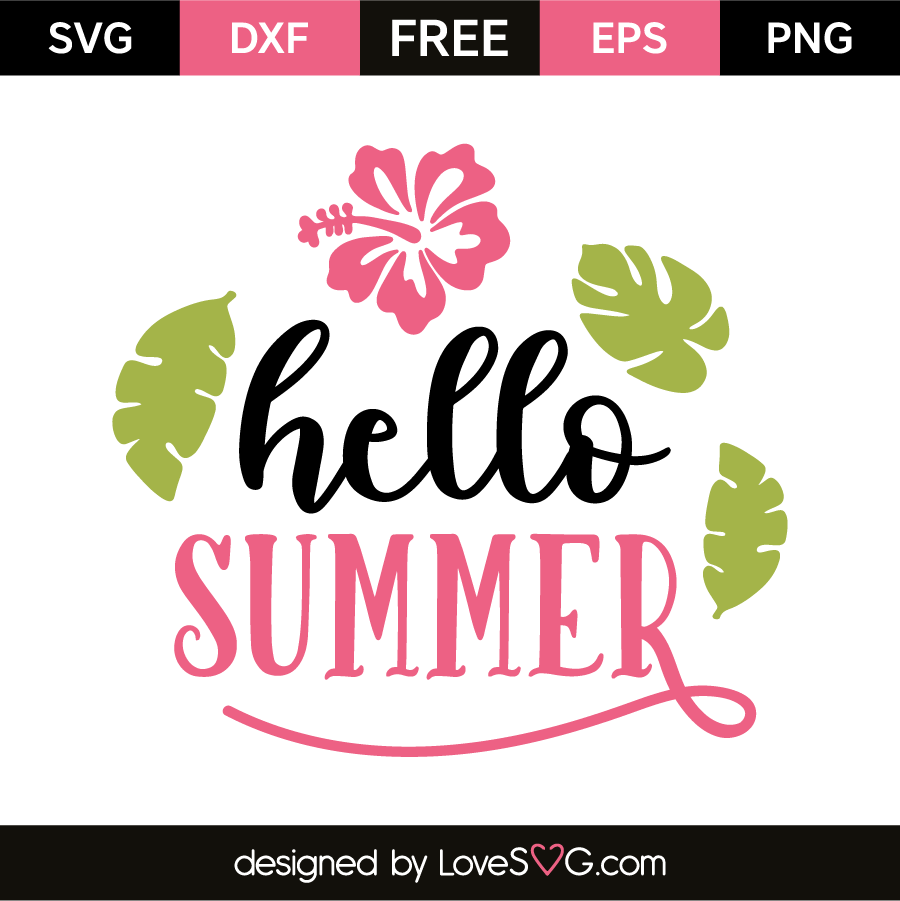 Download Hello summer | Lovesvg.com