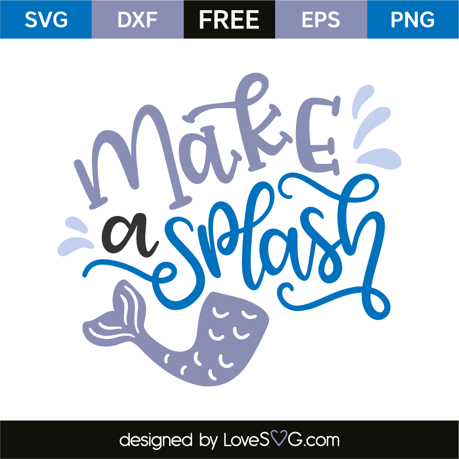 Download Make a splash | Lovesvg.com