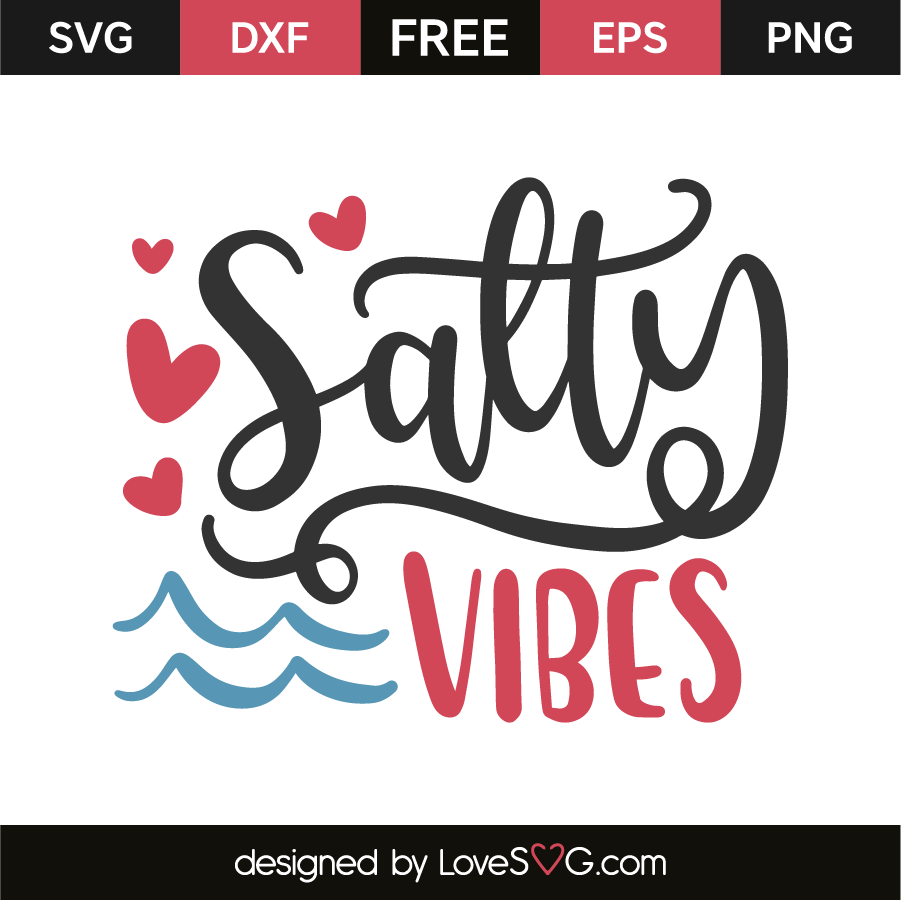 Download Salty vibes | Lovesvg.com