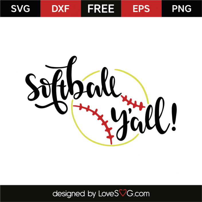 Free Free 347 Free Softball Svg Files SVG PNG EPS DXF File