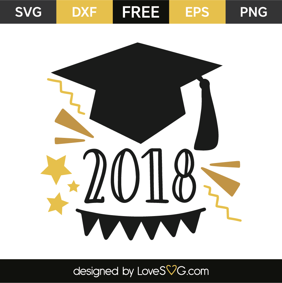 Download 2018 graduation | Lovesvg.com