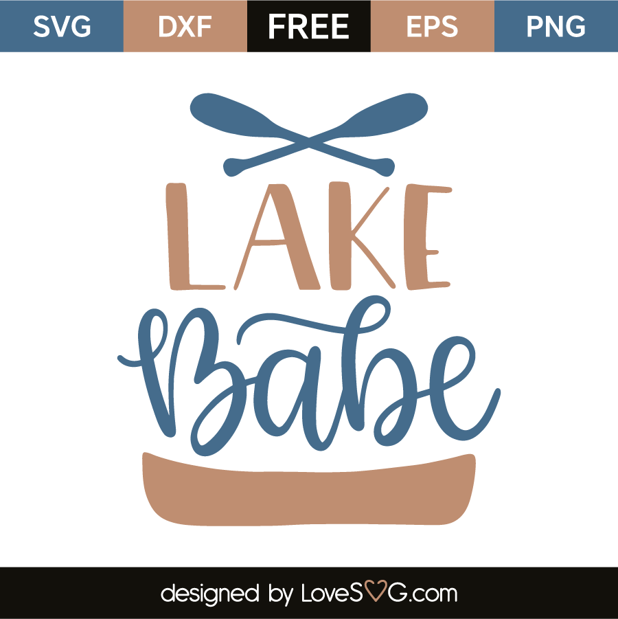 Download Lake babe | Lovesvg.com