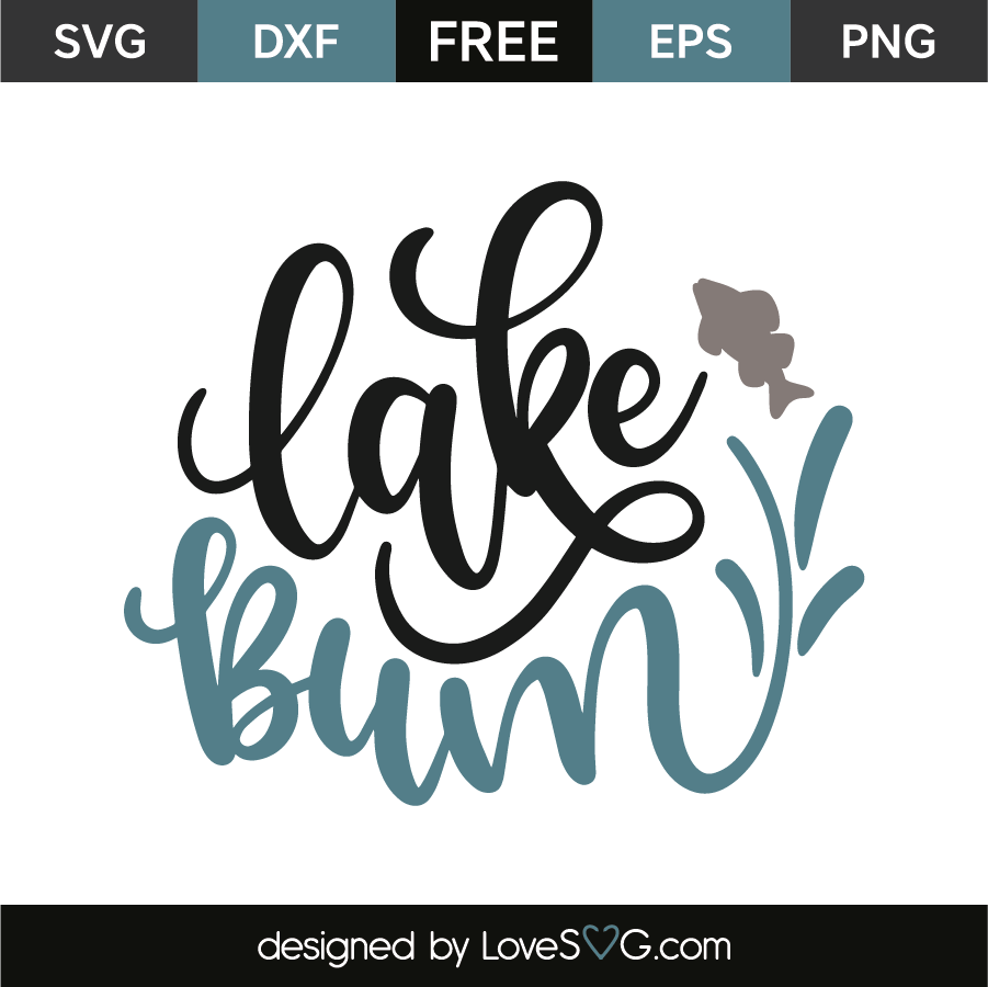 Lake bum | Lovesvg.com