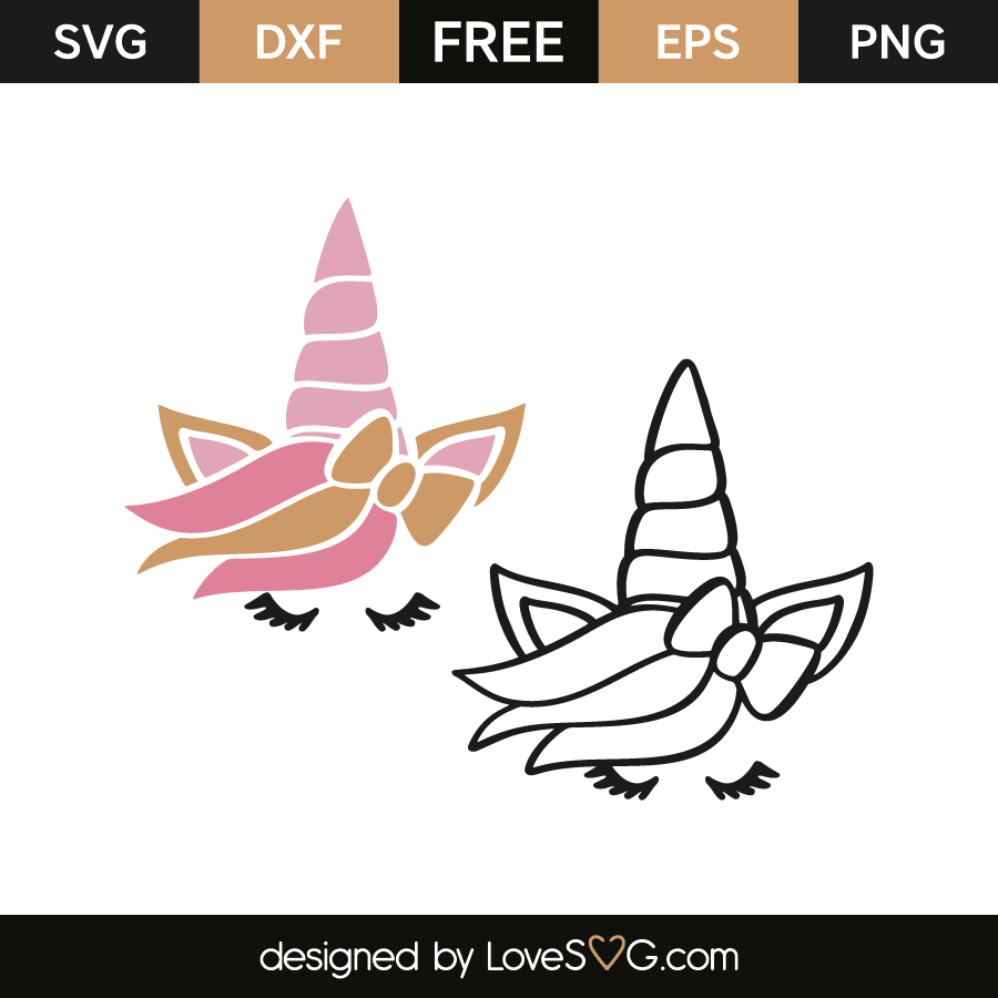 Download Unicorn faces | Lovesvg.com