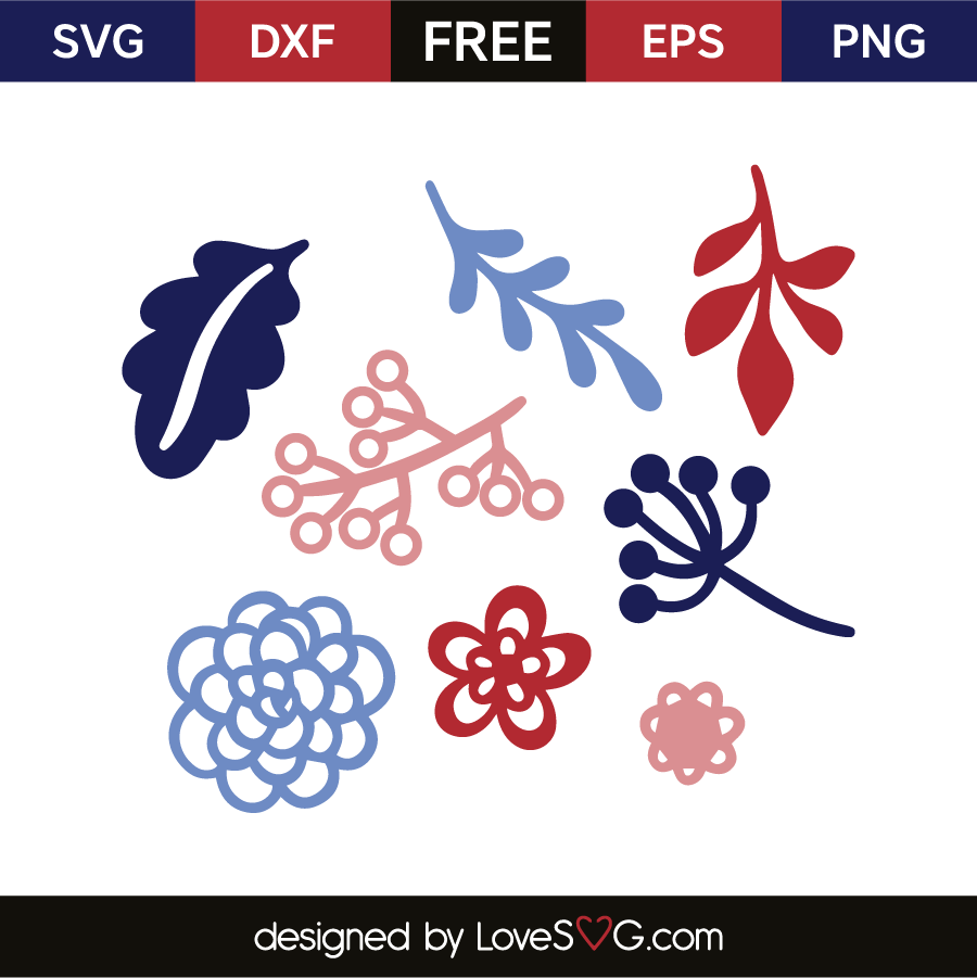 Download 4th of july - Floral elements | Lovesvg.com