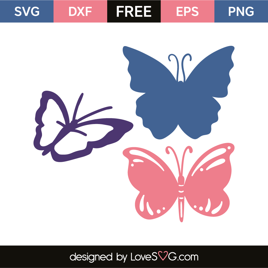 Back to List of Free Svg Files Of Butterflies - 181+ SVG PNG EPS DXF... 