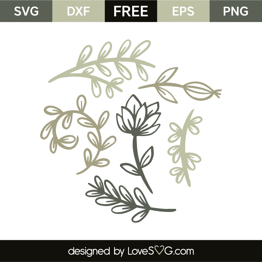 Free Free 259 Floral Elements Svg SVG PNG EPS DXF File