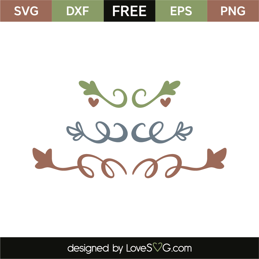 Free Free 166 Floral Elements Svg SVG PNG EPS DXF File