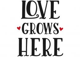 Free Free 98 Let Love Grow Svg Free SVG PNG EPS DXF File