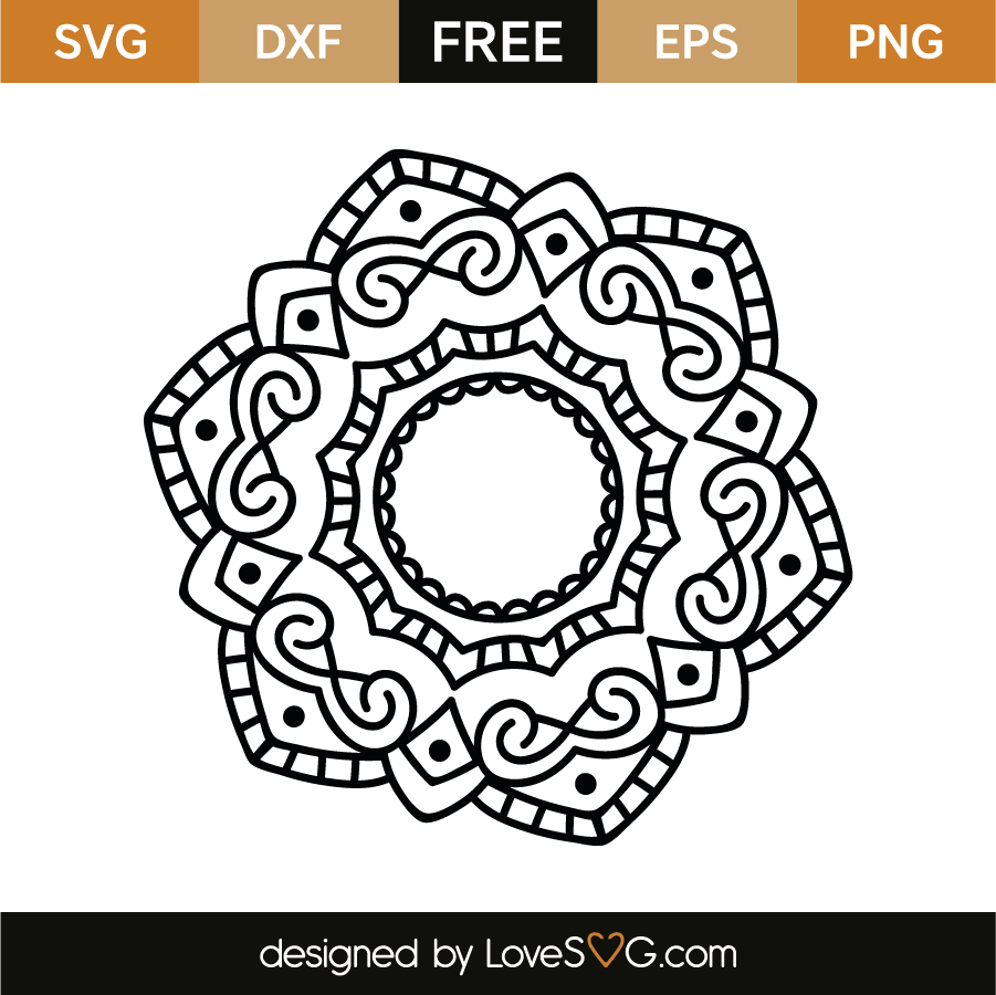 Free Free Mandala Svg Files Free 346 SVG PNG EPS DXF File