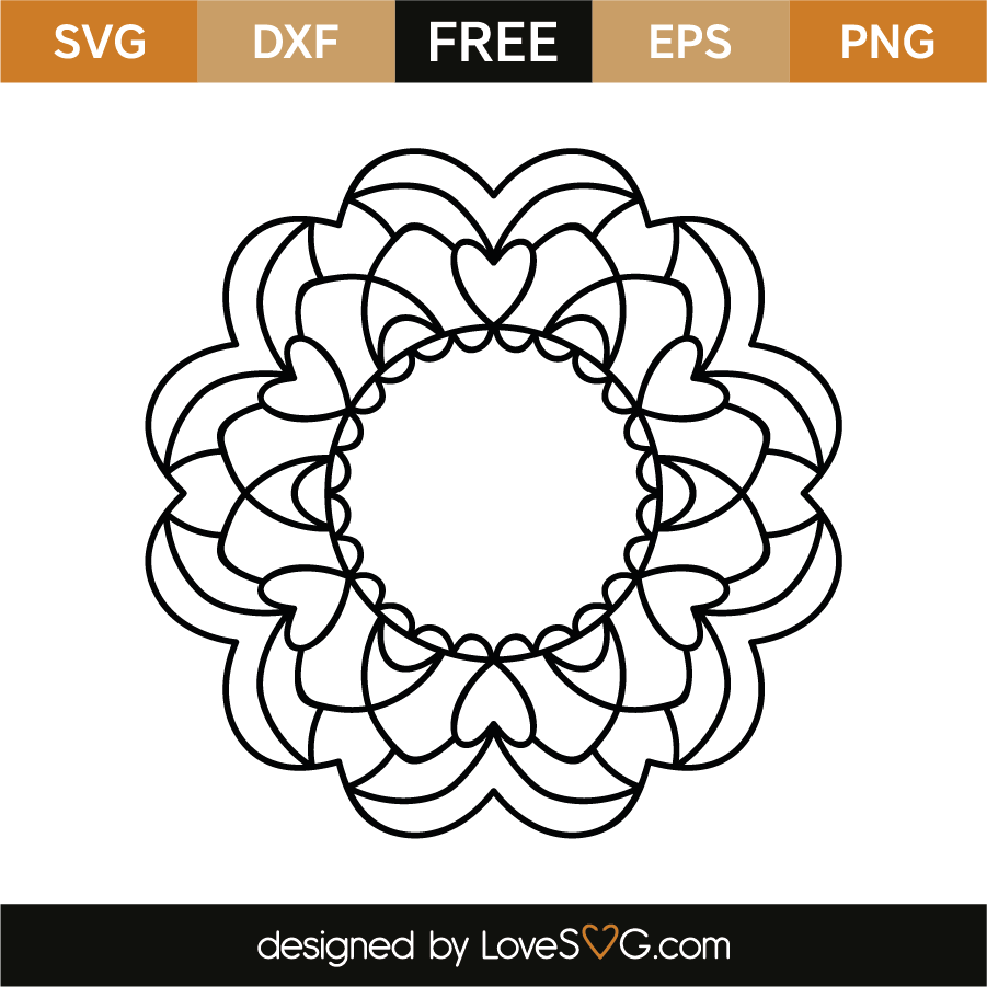 Free Free Free Mandala Svg Cut Files 260 SVG PNG EPS DXF File