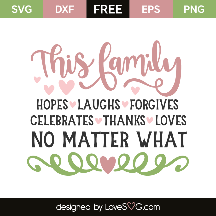Download The Family Hopes Laughs... | Lovesvg.com