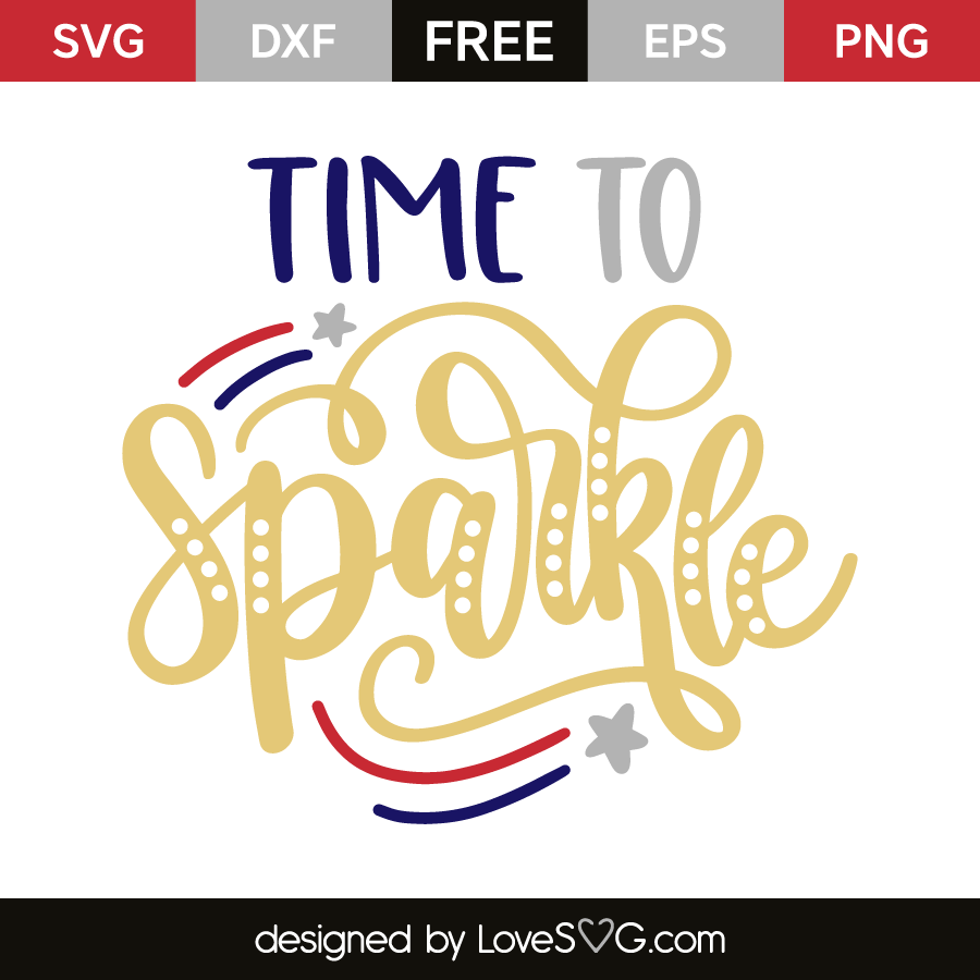 Download Time to sparkle | Lovesvg.com