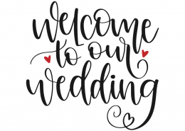 Free Free 269 Welcome Wedding Sign Svg SVG PNG EPS DXF File