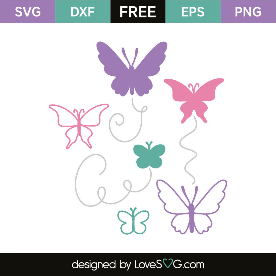 Download Butterflies | Lovesvg.com