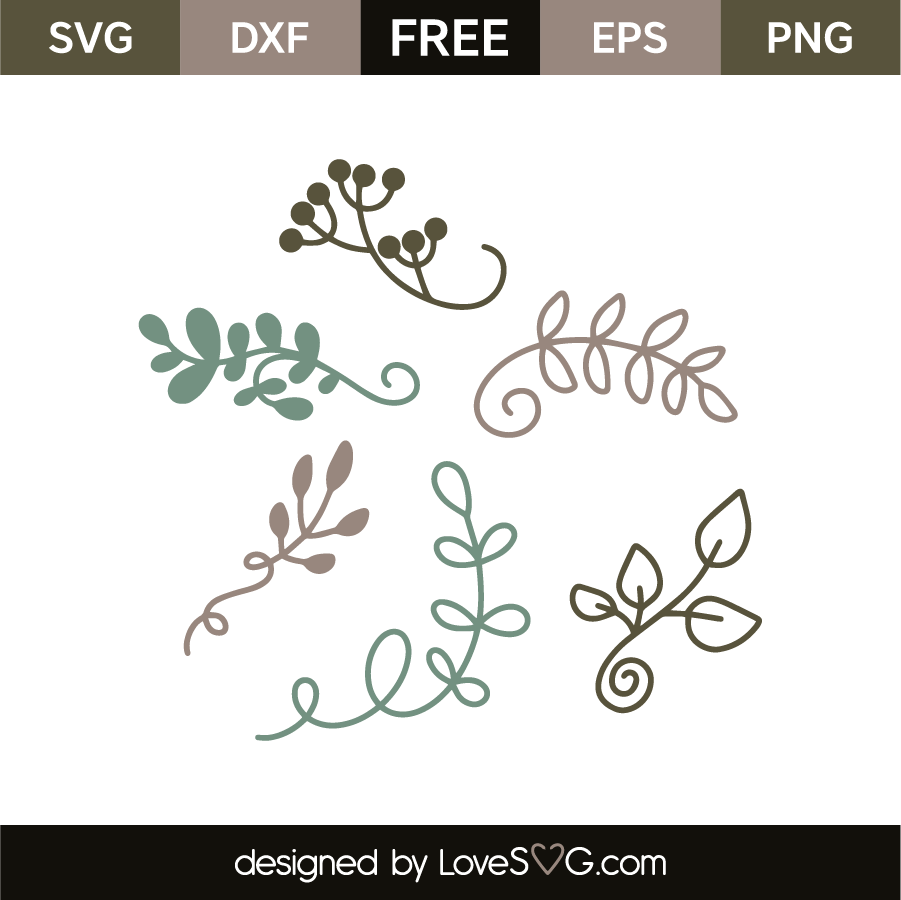 Free Free 151 Floral Elements Svg SVG PNG EPS DXF File