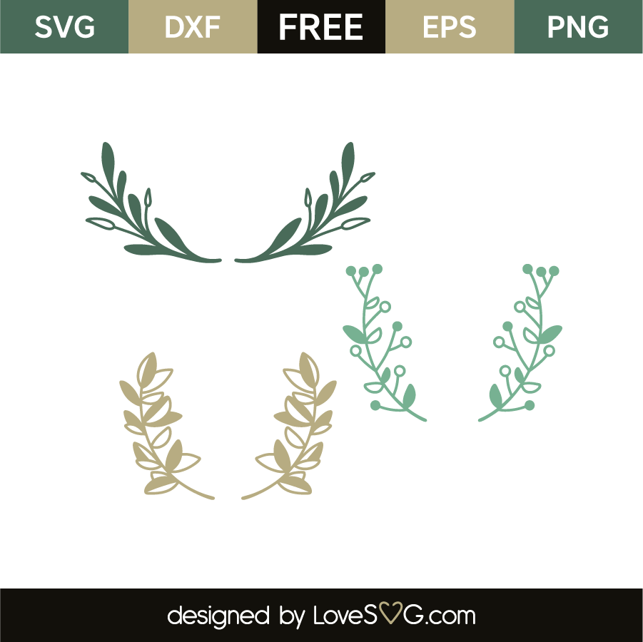 Free Free 166 Floral Elements Svg SVG PNG EPS DXF File