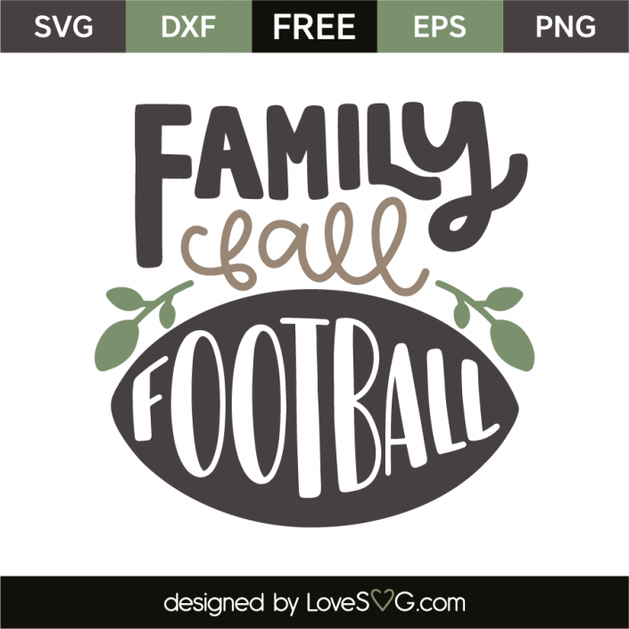 Family fall football | Lovesvg.com