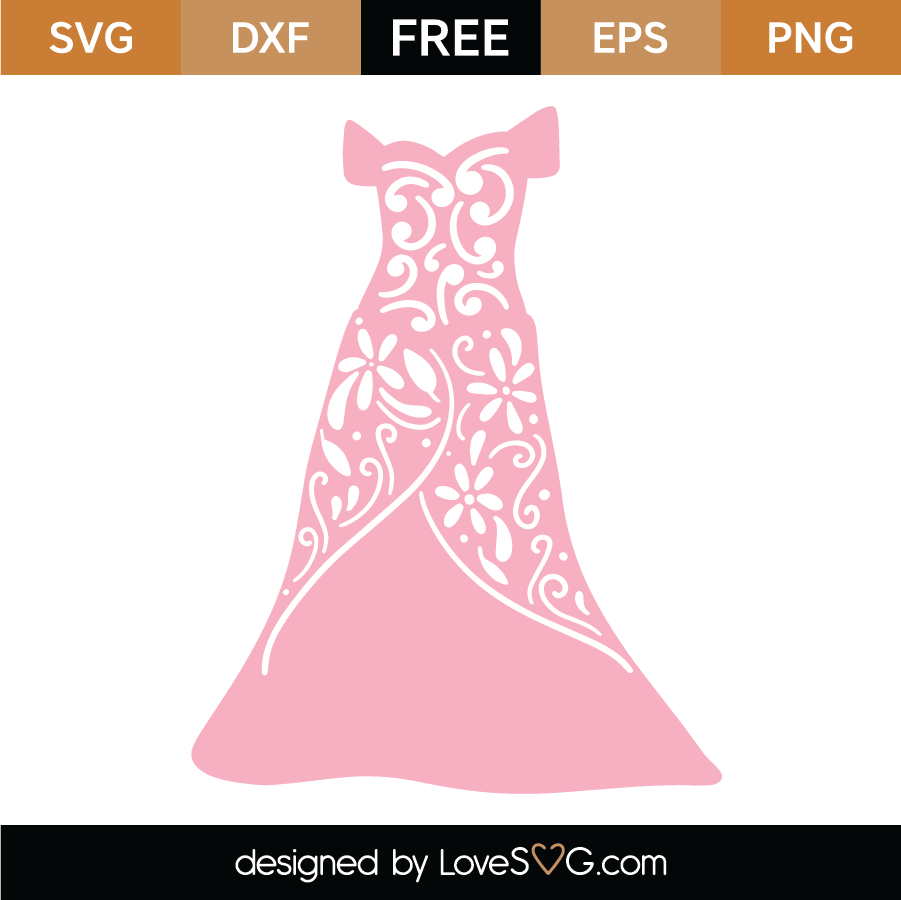 Free Free Svg Wedding Dress File 276 SVG PNG EPS DXF File